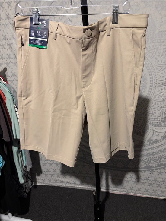 Chaps Other - Chaps Men’s Hybrid Shorts - Beige/Tan
